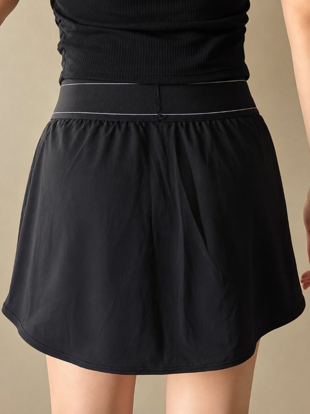 Brand new💕Alo Yoga Match Point Tennis Skirt,Black,Women's Sz S-M👰 - Picture 8 of 8